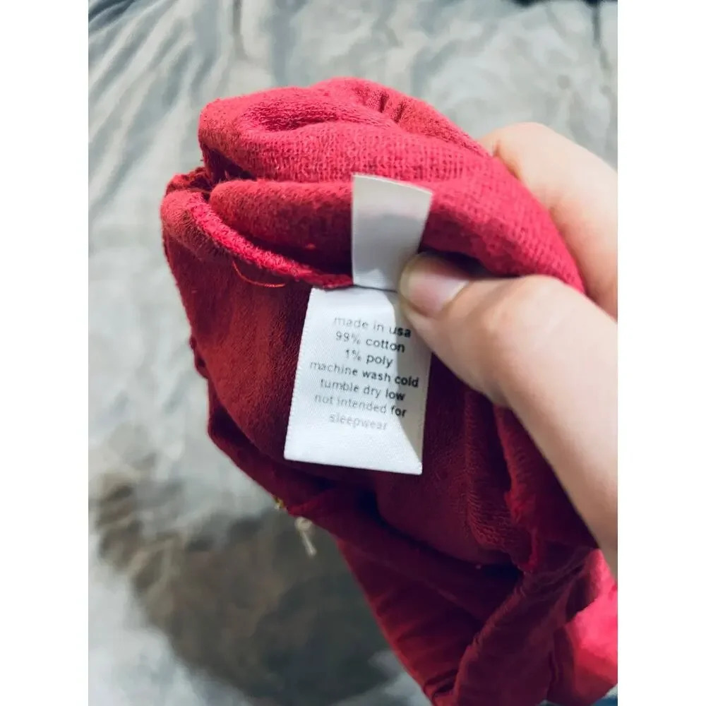 NWT Boy + Girl Size 8 Red Atheltic Causal Wear Kid Sweat Shorts Pockets Boy - Picture 4 of 5